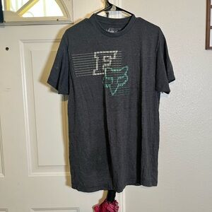 Fox Charcoal Heather Tee